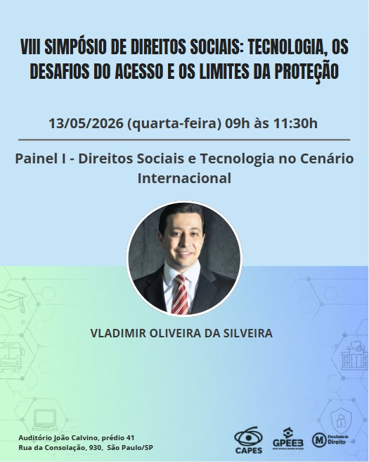 VIII Simpósio de Direitos Sociais: tecnologia, os desafios do acesso e os limites da proteção